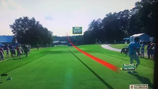 Ollie Schniederjans 341 yard stinger 2 iron!