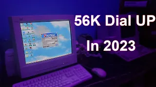 Getting Dial Up Internet in 2023!