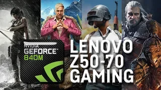 Lenovo Z50-70 | Geforce 840M | i5 4210u | 8GB RAM | FPS BENCHMARK