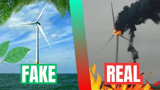 Las turbinas eólicas no son tan renovables como tú crees