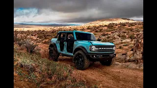 2021 Ford Bronco Four-Door Badlands  With Top Off Live Photo Gallery