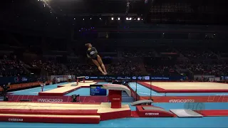 DENOMMEE Laurie (CAN) - 2022 Artistic Worlds, Liverpool (GBR) - Qualifications Vault 1