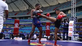 ក្បាច់មួយឆ្ងាញ់បឺត សង្ឃឹម Birth Sanhkem VS Thai Boxing Kun khmer Cambodia កាលWorld Fight