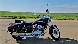 Honda Shadow 125 / LéoVince Silvertail K02