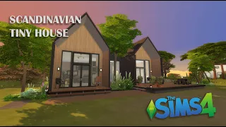 Scandinavian Tiny House // Sims 4: Speed Build