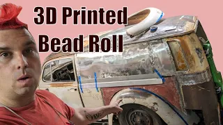 Adding the Bead line to the Käfer Van Build. Using a 3D printed Bead Dye. Panel Bug ep 27