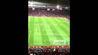 Man utd title winning premier league 2013 final whistle and