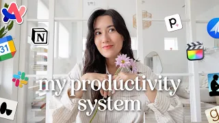 👩🏻‍💻 My Productivity System | How I Get Things Done & My Favorite Apps