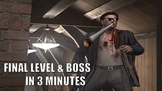 FINAL LEVEL & BOSS IN 3 MINUTES #maxpayne #walkthrough #moment #play