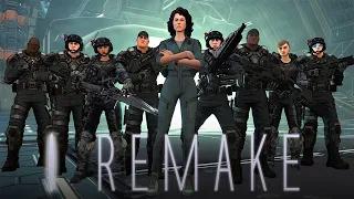 I Remake Aliens With Proper 22nd Century Spec Ops Colonial Marines: Aliens: Colonial Marines Part 1