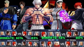 KOF ARENA Nonstop Action Ranked match platinum 1 vs platinum 1 Gameplay🎮 133