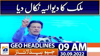 Geo News Headlines 09 AM | 30 September 2022