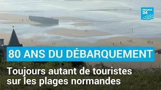 80 ans après, les vestiges du Débarquement attirent toujours les touristes sur les plages normandes