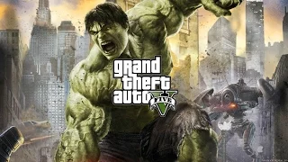 GTA 5 Mods - HULK VS ABOMINATION! (GTA 5 Mod Gameplay) // GTAVHULKMOD