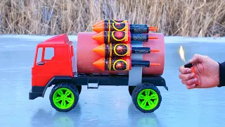 EXPERIMENT: XXL ROCKET Instead of The Engine in a Truck