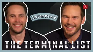 Taylor Kitsch & Chris Pratt THE TERMINAL LIST Interviews