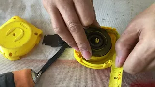 How to repair stock up Tape Rule.