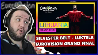 Silvester Belt - Luktelk (LIVE) | Lithuania 🇱🇹 | Grand Final | Eurovision 2024 - TEACHER PAUL REACTS