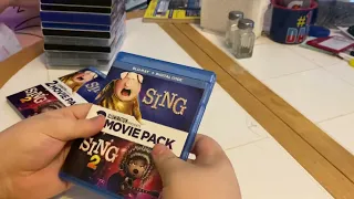 Sing: 2 Movie Pack Blu-ray Unboxing