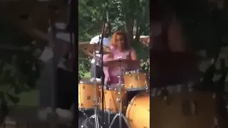 Karen Clark Sheard Playing the Drums 🥁 #karenclarksheard #shorts