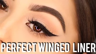 TUTORIAL: HOW TO SLAY WINGED EYELINER | 4 EASY STEPS TO GET PERFECT WINGS EVERY TIME!