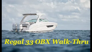 Regal Boats 33 OBX: "Day Yachting"! Full walk-through of this impressive open bow boat...