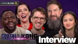 'Godzilla x Kong: The New Empire' Interviews With Rebecca Hall, Brian Tyree Henry And More