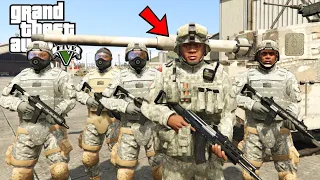 GTA 5 - How To Join The Army in Story Mode (Army Uniform, Free Weapons & more)