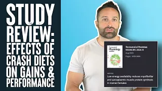 New Study: Effects of Crash Diets on Hypertrophy & Performance | Educational Video | Biolayne