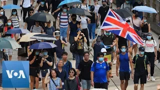 Hong Kong Protests Continue at Causeway Bay