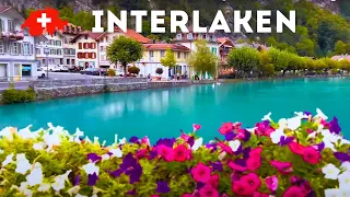 Interlaken, Switzerland - The Most Beautiful City in Switzerland - Walking tour