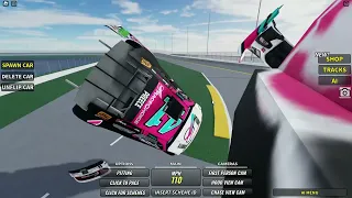 Ryan Preece Daytona Crash Reenactment Part 2 (actually pretty good)