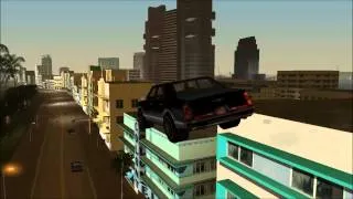 GTA VC flipping car!