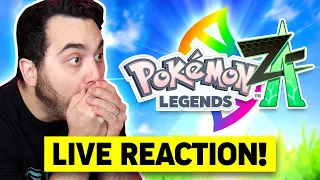 I'M BLOWN AWAY! Live Reaction to POKEMON Legends ZA! #PokemonDay2024