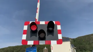 *Barrier Delay New (ish)E2S Alarms* Barmouth South Level Crossing (Gwynedd) 05.09.21