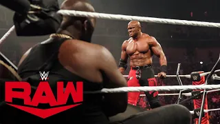 Bobby Lashley's Contract Signing with Omos & MVP ends in chaos: Raw, May 30, 2022