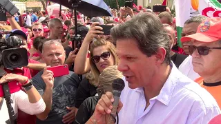 1º de Maio - Dia do Trabalhador em Curitiba | Fernando Haddad