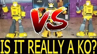 Ultimate Mp-45 KO VS Takara Bumblebee Ver. 2.0