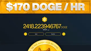 FREE DOGECOIN MINER 2022 - Earn $169.69 DOGECOIN Every HOUR (NO INVESTMENT)