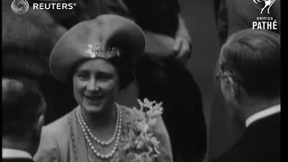 The King and Queen return to England (1939)