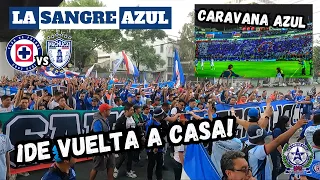 El Regreso al ESTADIO AZUL – La Sangre Azul – CRUZ AZUL vs Pachuca J1 Clausura 2024
