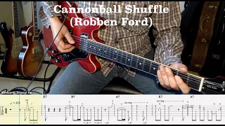 Robben Ford - Cannonball Shuffle (cover tabbed by Tristan Ita) #kemper #kemperprofiler #robbenford