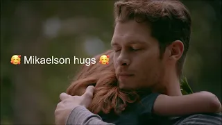 Three minutes of Mikaelson hugs 🥰