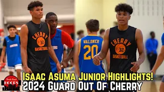 Isaac Asuma Junior Highlights! 2024 Guard Putting Cherry On The Map!