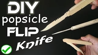 Popsicle Flip Knife DIY Tutorial PART 2
