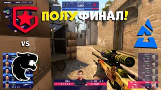 ПОЛУФИНАЛ! Gambit vs Furia - BLAST Spring Showdown - ЛУЧШИЕ МОМЕНТЫ | CSGO