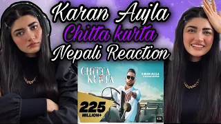 Reaction On Chitta Kurta Karan Aujla feat. Gurlez Akhtar | Deep jandu | Susmitaxetri