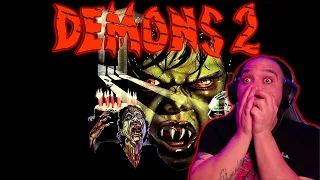 DEMONS 2 (1986) | Movie Reaction & Commentary | FIRST TIME WATCHING!