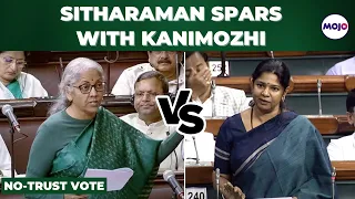 "You Speak Of Draupadi, Have You Forgotten Jayalalitha?": Sitharaman, Kanimozhi Spar Over 'Draupadi'