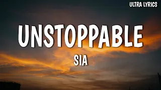 Sia - Unstoppable (Lyrics) [Slowed & Reverb]